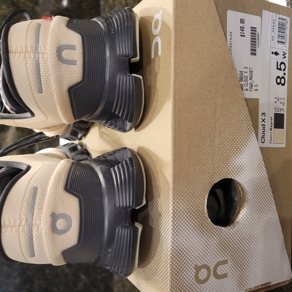 On Running X3 Womans - Fawn/Magenta - Picture 5 of 6